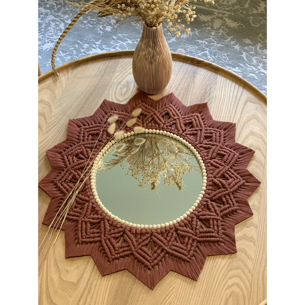 Macrame Boho / Mandala Mirror