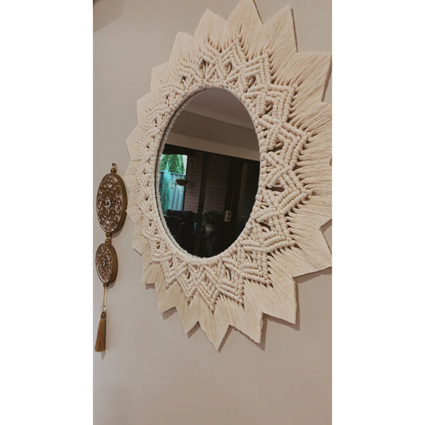 Macrame Boho / Mandala Mirror